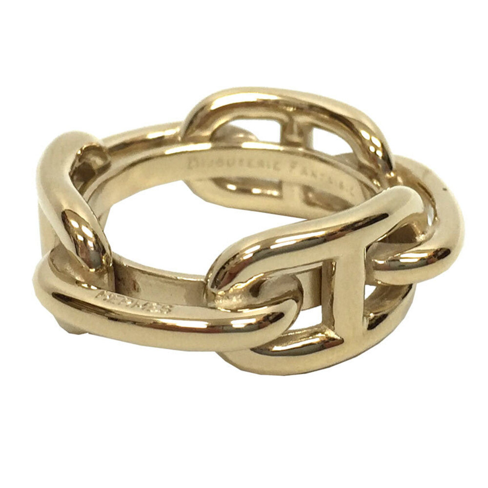 Hermes Hermès Chaine d'Ancre scarf ring in gold